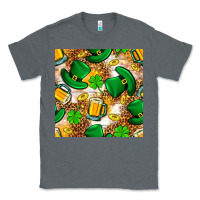 Charcoal Heather St. Patricks day hat digital paper Classic Tee - BundleAndBundleShop
