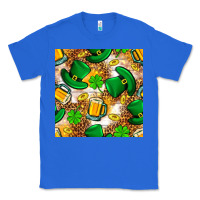 True Royal St. Patricks day hat digital paper Classic Tee - BundleAndBundleShop