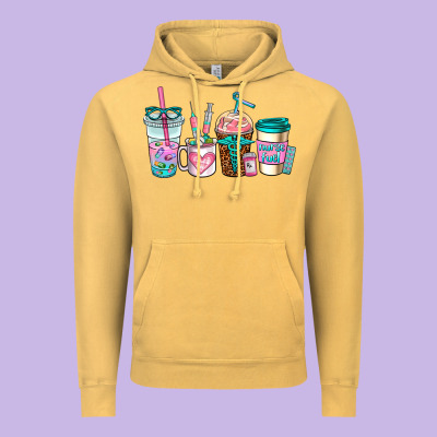 Nurse Fuel Coffee Cups Vintage Hoodie Designed By Adodesignshop