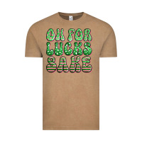 Vintage Coffee oh for lucks sake st patricks Vintage Tee - Artiststas