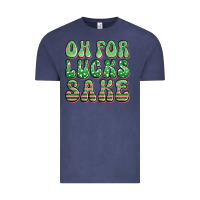 Vintage Denim oh for lucks sake st patricks Vintage Tee - Artiststas