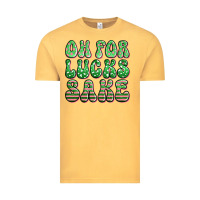 Vintage Mustard oh for lucks sake st patricks Vintage Tee - Artiststas