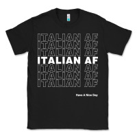 Black italian af Classic Tee - artisFamous