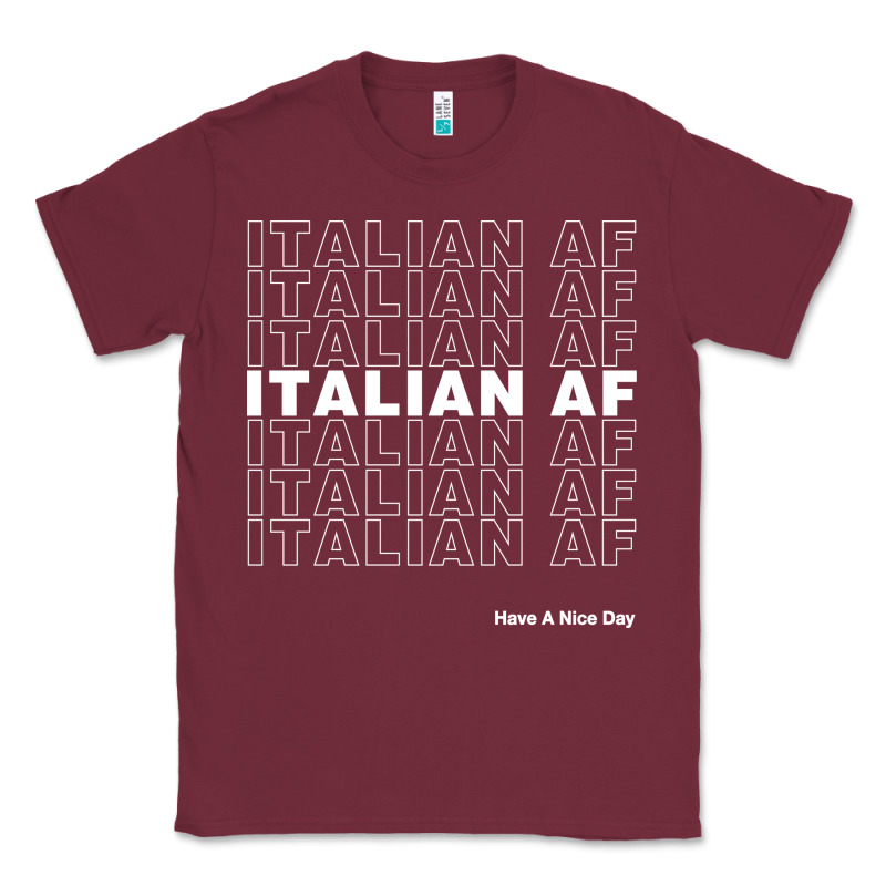 Italian Af Classic Tee by artisFamous | Teevron
