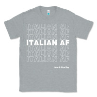 Heather Grey italian af Classic Tee - artisFamous