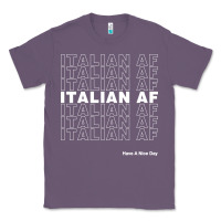 Lavender italian af Classic Tee - artisFamous