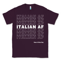 Plum italian af Classic Tee - artisFamous