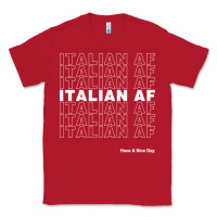 Red italian af Classic Tee - artisFamous