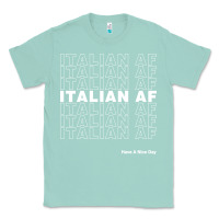 Seafoam italian af Classic Tee - artisFamous