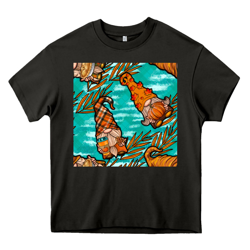 Fall Gnomes Seamless Pattern Heavy Core Tee by BundleAndBundleShop | Teevron