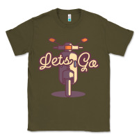 Army Green vespa Classic Tee - artisFamous