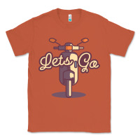 Copper vespa Classic Tee - artisFamous