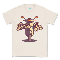 Natural vespa Classic Tee - artisFamous