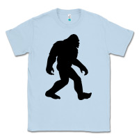 Dusty Blue bigfoot in black design Classic Tee - artisFamous