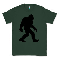 Sports Green bigfoot in black design Classic Tee - artisFamous