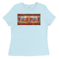 Baby Blue all american teacher 15oz mug Ladies Tee - Artiststas
