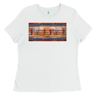 White all american teacher 15oz mug Ladies Tee - Artiststas