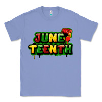 Colony Blue juneteenth Classic Tee - FaDigitalArtStudio