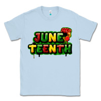 Dusty Blue juneteenth Classic Tee - FaDigitalArtStudio