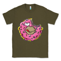 Army Green DONUT Classic Tee - artisFamous