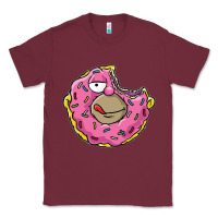 Burgundy DONUT Classic Tee - artisFamous