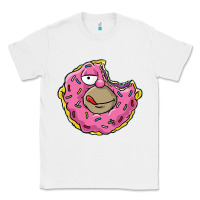 White DONUT Classic Tee - artisFamous