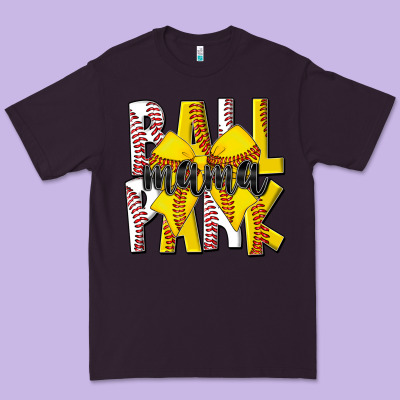 Ball Park Mama Premium Tee Designed By Cowhidedigitalart