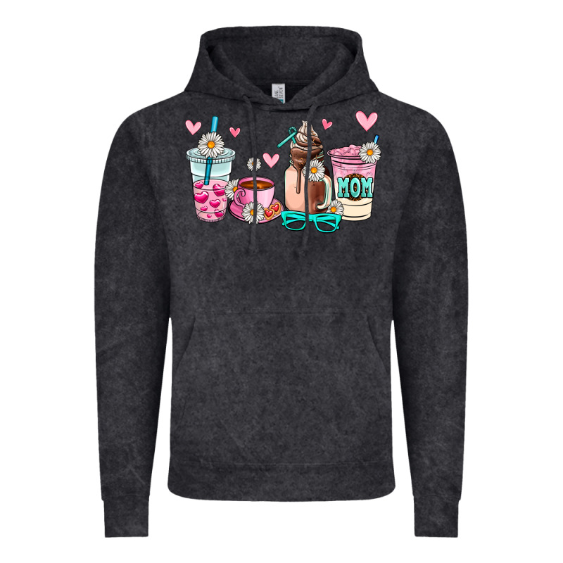 Mom Coffee Cup Vintage Hoodie by AdoDesignShop | Teevron