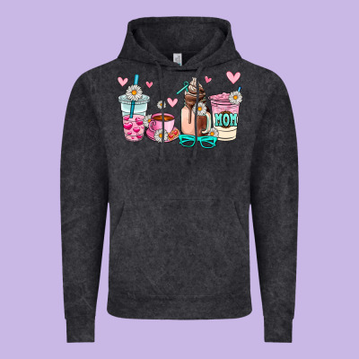 Mom Coffee Cup Vintage Hoodie Designed By Adodesignshop