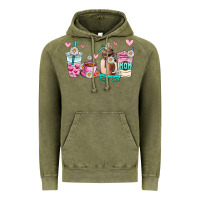 Vintage Olive mom coffee cup Vintage Hoodie - AdoDesignShop