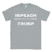 Heather Grey impeach trump Classic Tee - artisFamous