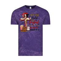Cloud Purple let the field be joyful and all that is in it Vintage Tee - Artiststas