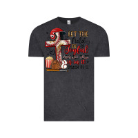 Vintage Black let the field be joyful and all that is in it Vintage Tee - Artiststas