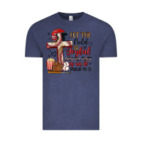 Vintage Denim let the field be joyful and all that is in it Vintage Tee - Artiststas