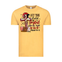 Vintage Mustard let the field be joyful and all that is in it Vintage Tee - Artiststas