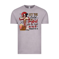 Vintage Zinc let the field be joyful and all that is in it Vintage Tee - Artiststas