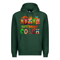 Sports Green nacho average coach Premium Hoodie - AdoDesignShop