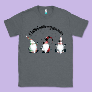 Chillin' With My Gnomies For Light Classic Tee Designed By Artisfamous