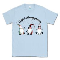 Dusty Blue chillin' with my gnomies for light Classic Tee - artisFamous