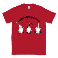 Red chillin' with my gnomies for light Classic Tee - artisFamous