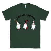 Sports Green chillin' with my gnomies for light Classic Tee - artisFamous