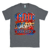 Charcoal Heather God Bless America Classic Tee - Jasminsmagicworld