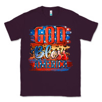 Plum God Bless America Classic Tee - Jasminsmagicworld