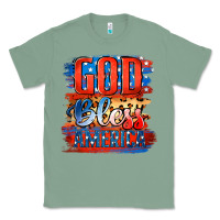 Sage God Bless America Classic Tee - Jasminsmagicworld