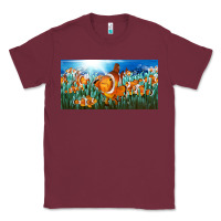 Burgundy clown fish  license plate Classic Tee - BarkalooDesign
