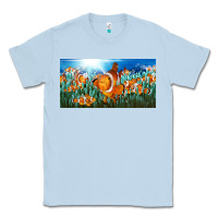 Dusty Blue clown fish  license plate Classic Tee - BarkalooDesign