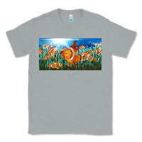 Heather Grey clown fish  license plate Classic Tee - BarkalooDesign