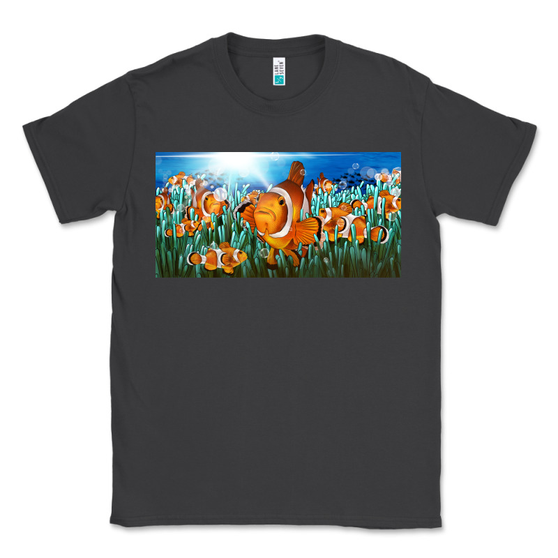 Clown Fish  License Plate Classic Tee by BarkalooDesign | Teevron