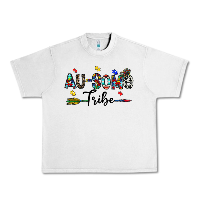Au Some Tribe Urban Heavy Tee by CowhideDigitalArt | Teevron