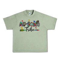 Oil Green au some tribe Urban Heavy Tee - CowhideDigitalArt